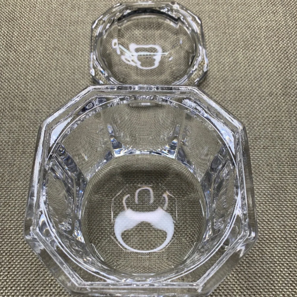 Tiffany & Co Crystal Trinket Box Dish Jewelry Box
